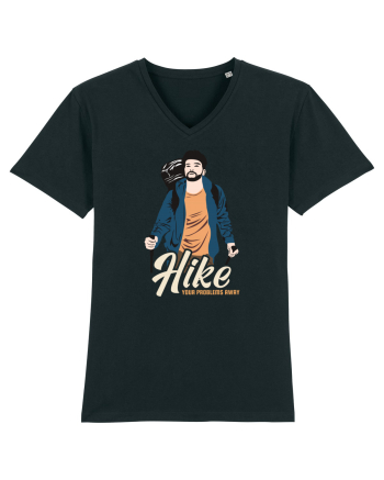 Hike your problems away - culori inchise Black