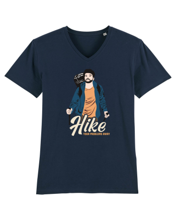Hike your problems away - culori inchise French Navy