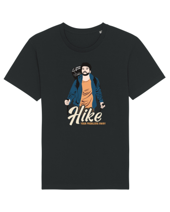 Hike your problems away - culori inchise Black