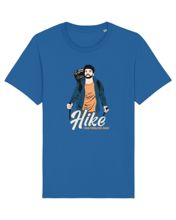 Hike your problems away - culori inchise Royal Blue