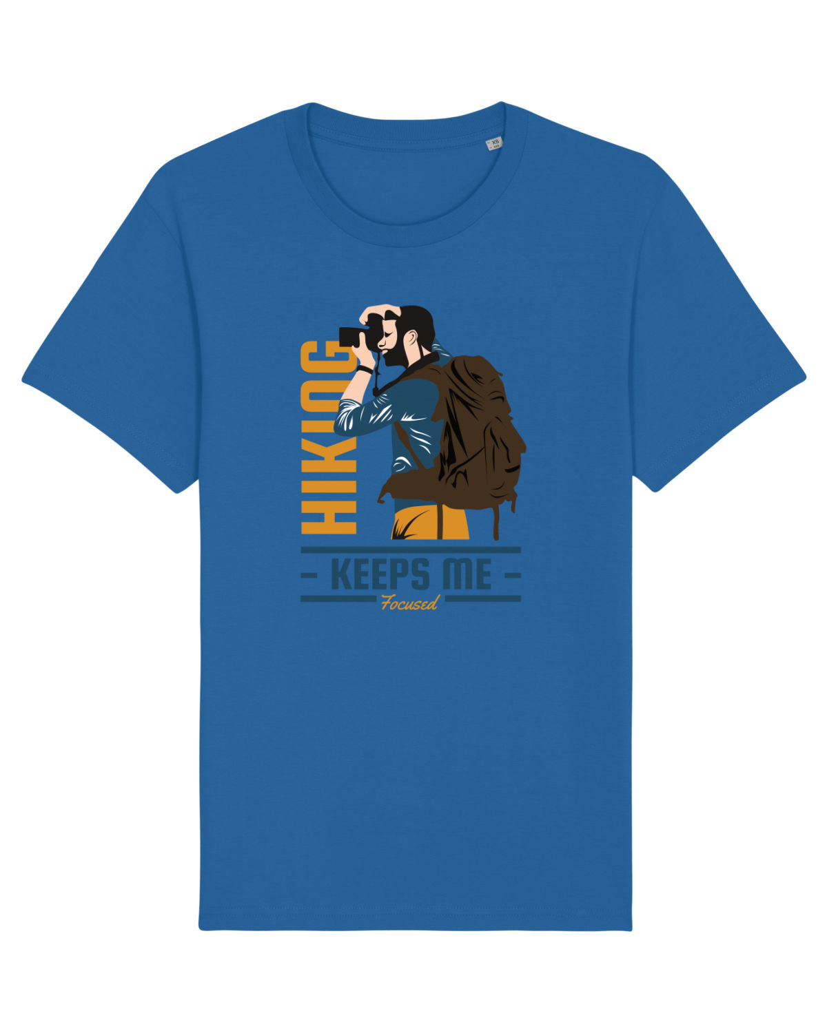 Tricou mânecă scurtă Unisex Rocker Royal Blue