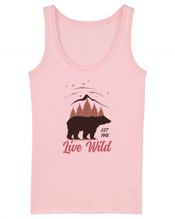 Live wild Cotton Pink