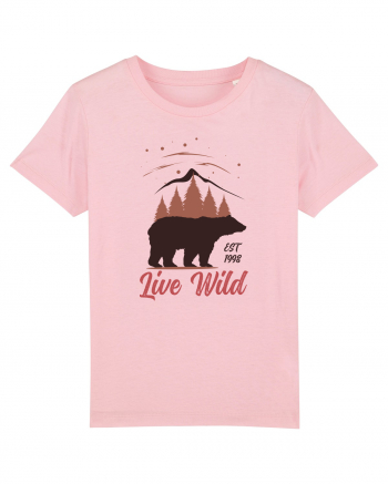 Live wild Cotton Pink