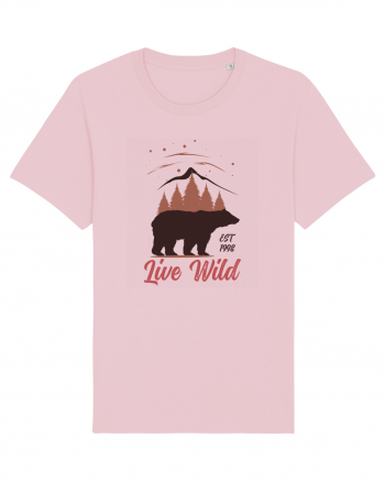 Live wild Cotton Pink