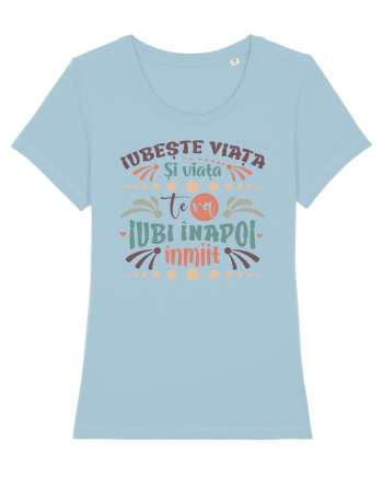 Iubește viața Sky Blue