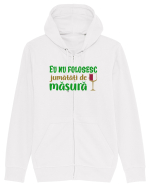 Jumatati de masura Hanorac cu fermoar Unisex Connector