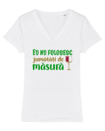Jumatati de masura Tricou mânecă scurtă guler V Damă Evoker