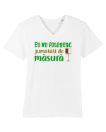Jumatati de masura Tricou mânecă scurtă guler V Bărbat Presenter