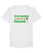 Jumatati de masura Tricou mânecă scurtă guler larg Bărbat Skater