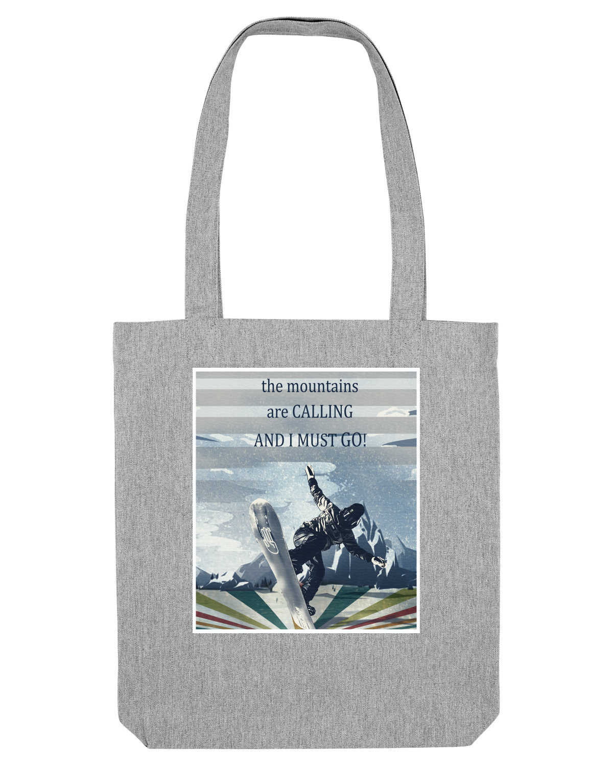 Sacoșă textilă Heather Grey