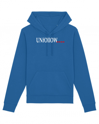 Unfollow... Royal Blue