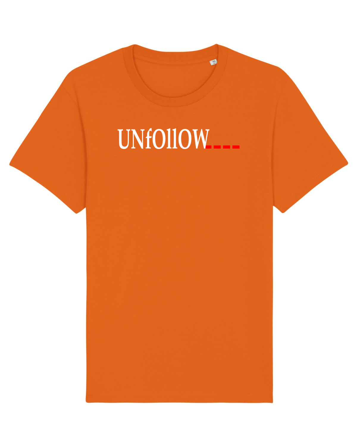 Tricou mânecă scurtă Unisex Rocker Bright Orange