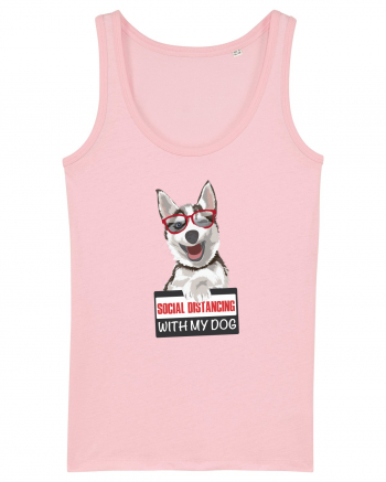 Social Distance Husky Cotton Pink