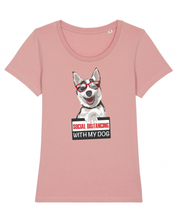 Social Distance Husky Canyon Pink