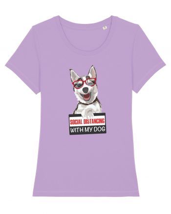 Social Distance Husky Lavender Dawn