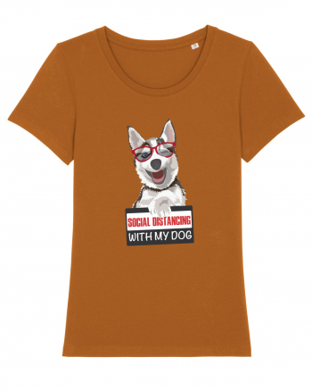 Social Distance Husky Roasted Orange