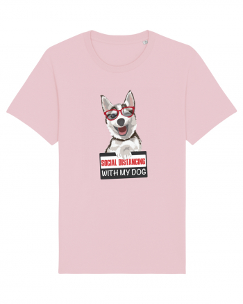 Social Distance Husky Cotton Pink