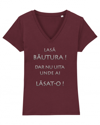 Lasă Băutura ! Burgundy