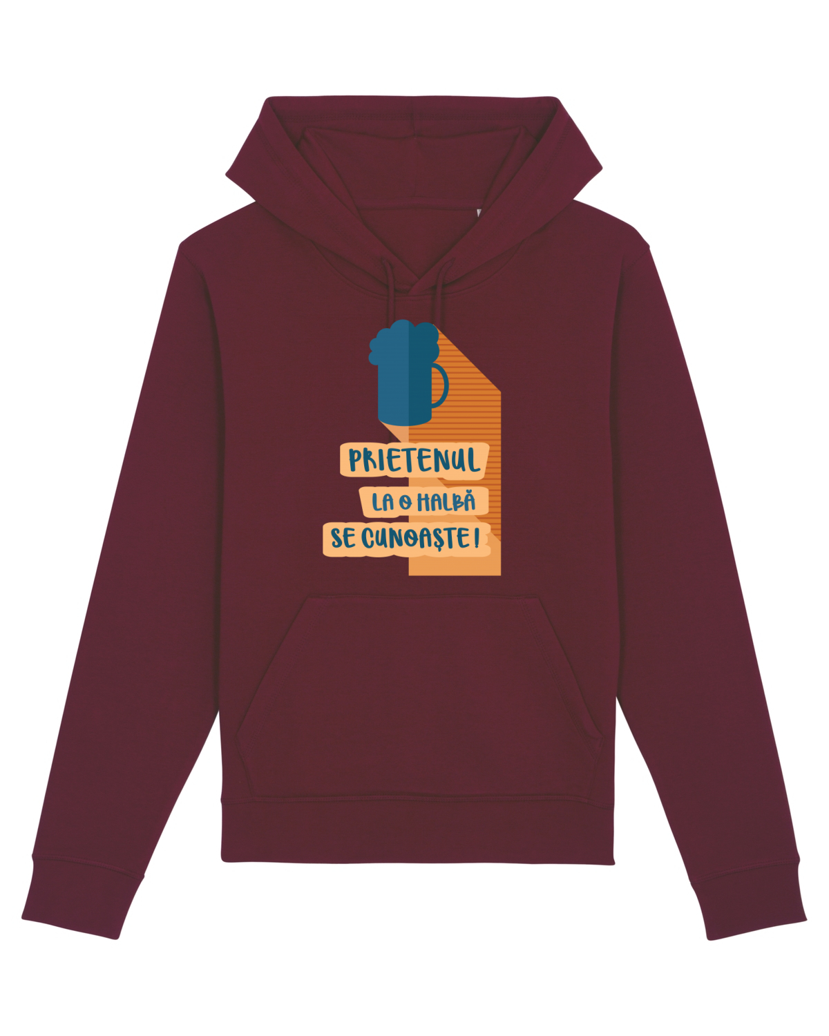 Hanorac Unisex Drummer Burgundy