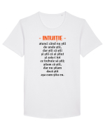 Intuitie Tricou mânecă scurtă guler larg Bărbat Skater