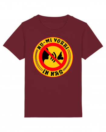 Nu-mi vorbi in nas Burgundy