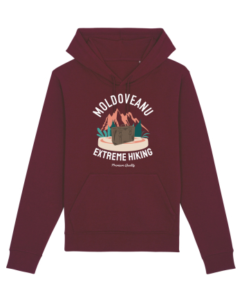 Moldoveanu extreme hiking Burgundy