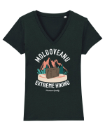 Moldoveanu extreme hiking Tricou mânecă scurtă guler V Damă Evoker