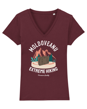 Moldoveanu extreme hiking Burgundy