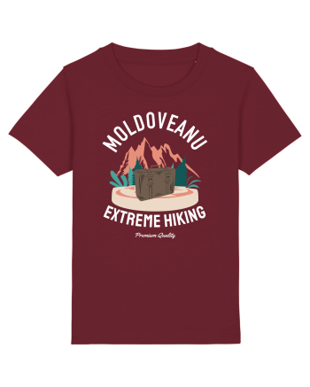 Moldoveanu extreme hiking Burgundy