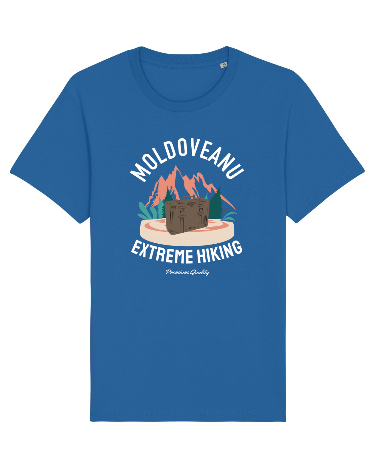 Tricou mânecă scurtă Unisex Rocker Royal Blue