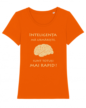 Inteligența mă urmărește Bright Orange