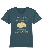Inteligența mă urmărește Tricou mânecă scurtă guler V Bărbat Presenter