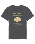 Inteligența mă urmărește Tricou mânecă scurtă Unisex Rocker
