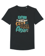 Bem si noi ceva in seara asta Tricou mânecă scurtă guler larg Bărbat Skater
