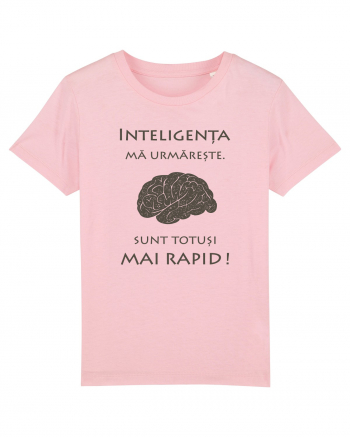 Inteligența mă urmărește Cotton Pink