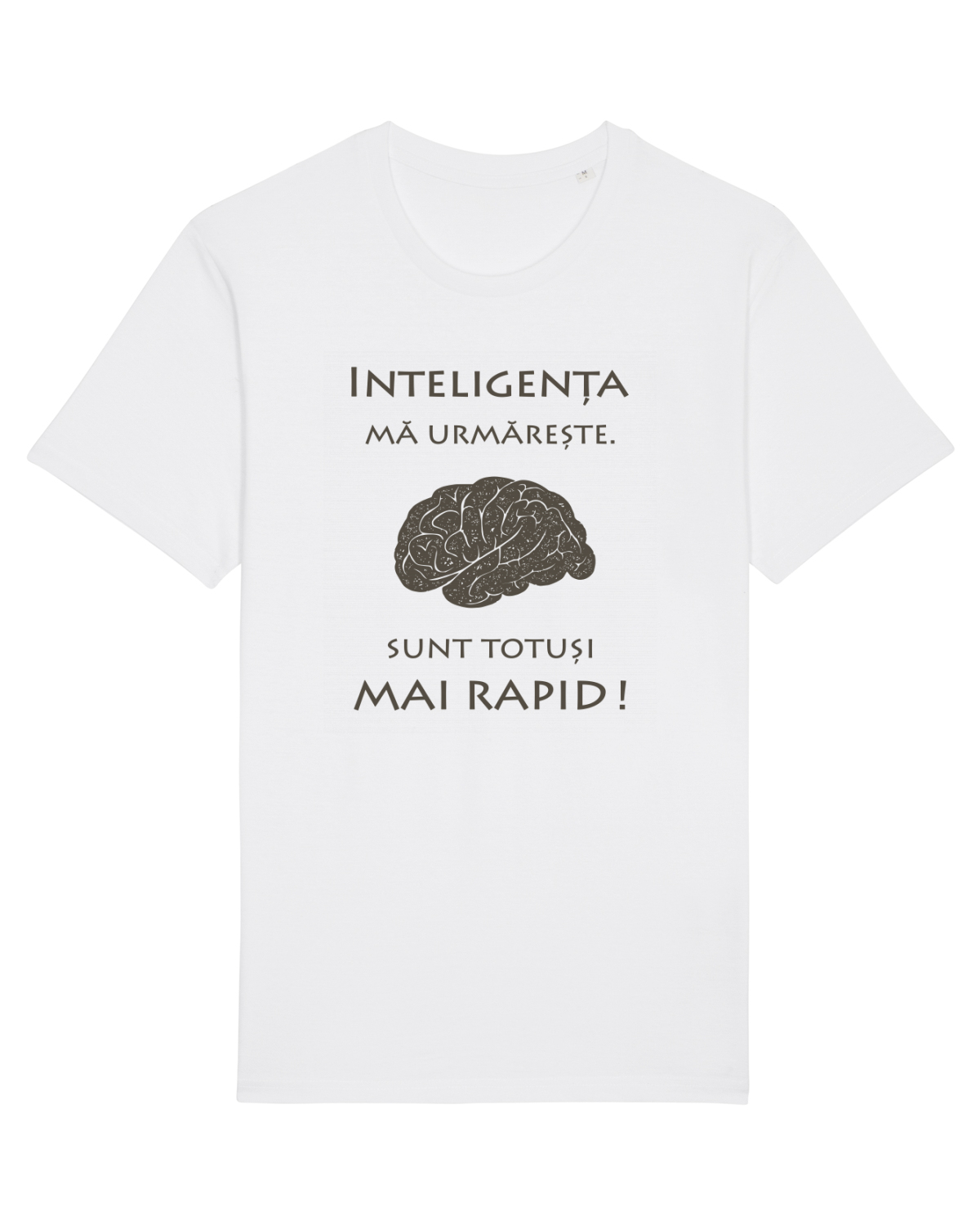 Tricou mânecă scurtă Unisex Rocker White