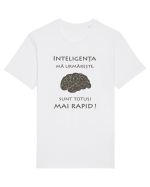 Inteligența mă urmărește Tricou mânecă scurtă Unisex Rocker