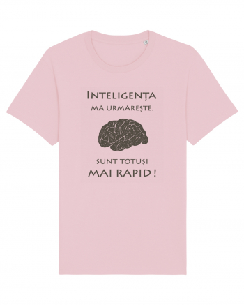 Inteligența mă urmărește Cotton Pink