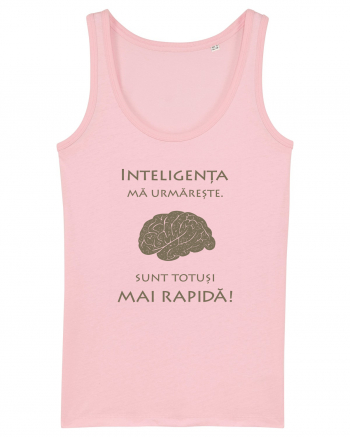 Inteligența mă urmărește Cotton Pink