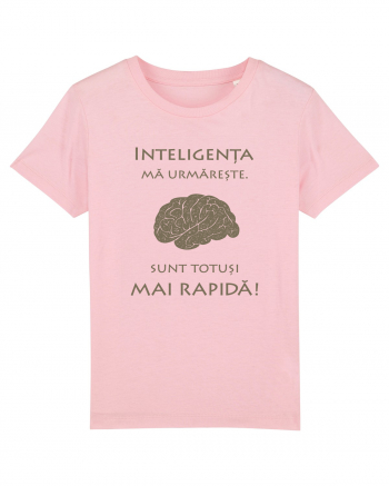 Inteligența mă urmărește Cotton Pink