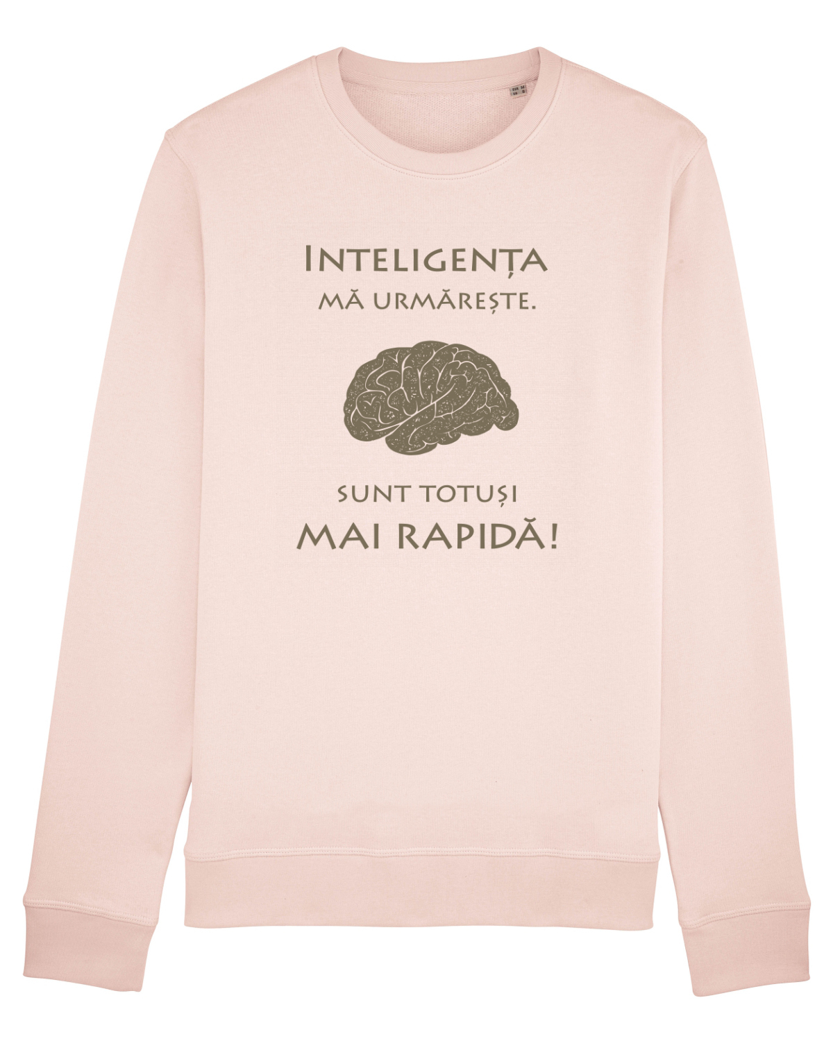 Bluză mânecă lungă Unisex Rise Candy Pink