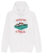 Adventure is an attitude Hanorac cu fermoar Unisex Connector