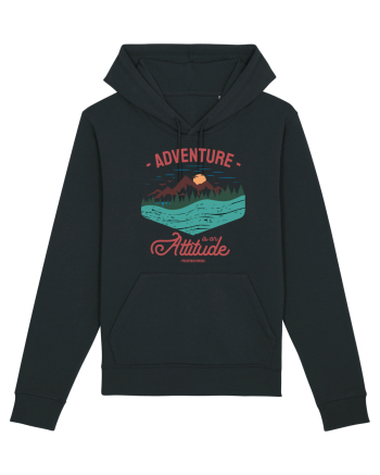 Adventure is an attitude Black