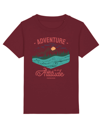 Adventure is an attitude Burgundy