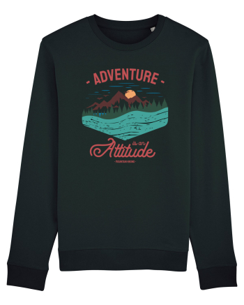 Adventure is an attitude Black