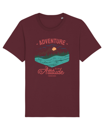 Adventure is an attitude Burgundy