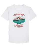 Adventure is an attitude Tricou mânecă scurtă guler larg Bărbat Skater