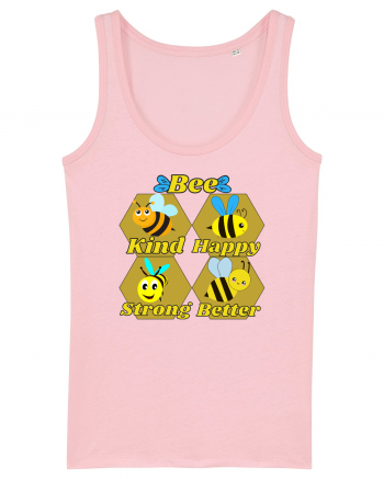 Bee Pun Cotton Pink