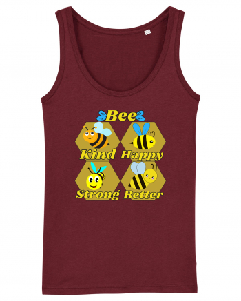 Bee Pun Burgundy