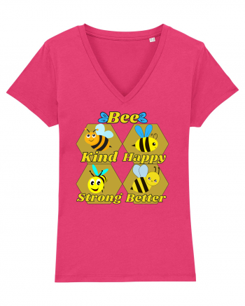 Bee Pun Raspberry